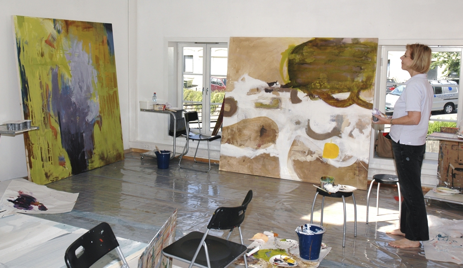 Nydalen Kunstskole malekurs big painting maleri