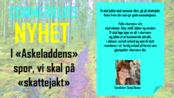 NYHET Sommerkurs “I Askeladden Spor” 6 – 10. juli